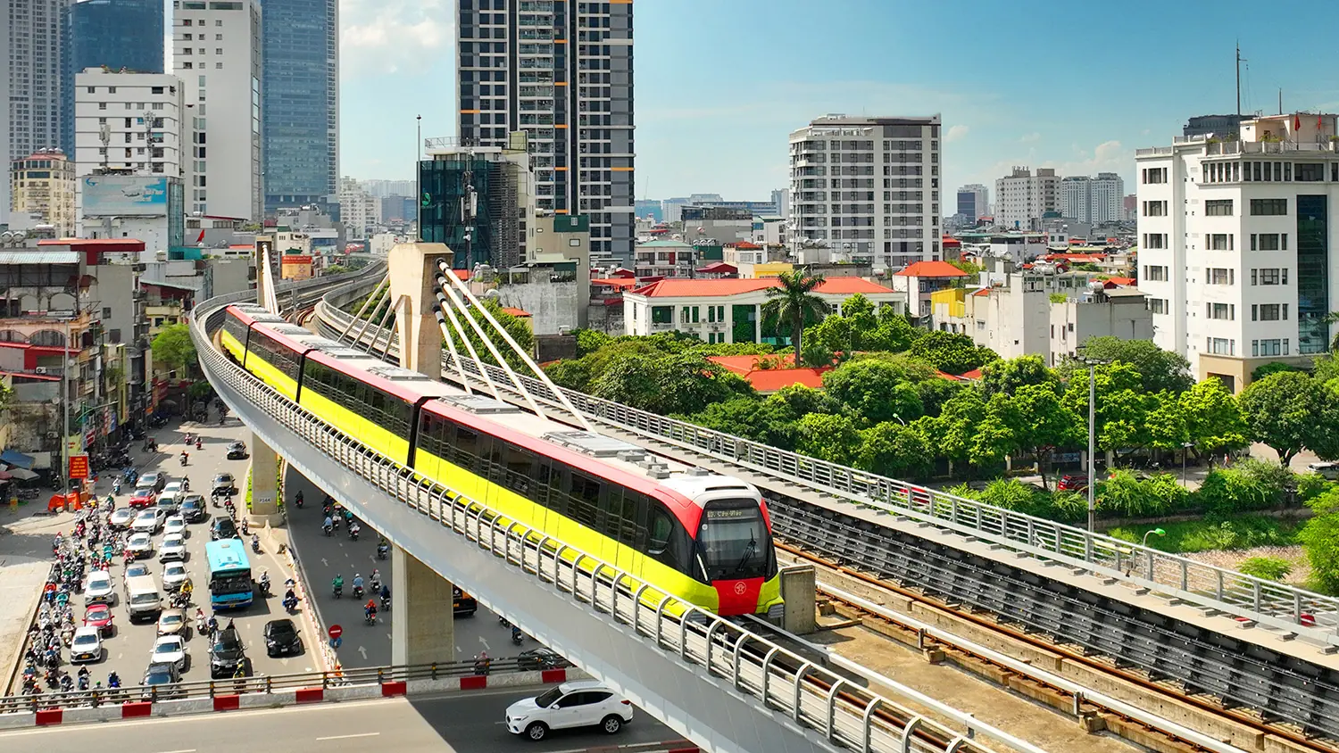 Metro Hà Nội thành “điểm hẹn” giao thông dịp Quốc khánh